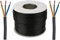 3 Core Round Black Flex Flexible Cable 3183Y 1.5 mm - Cut to Size (10 Metres)