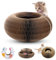 Katzen Kratzbrett - Magic Organ Cat Scratching Board mit Glöckchen, Kratzbrett für Katzen, Kratzbretter Katze, Kratzmatte Katze, Katzenspielzeug Rund Bett, Kratzspielzeug für Katzen Katzenkratzbrett
