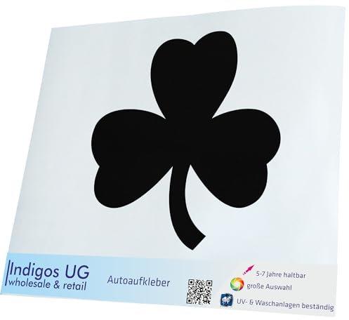 INDIGOS UG Auto Aufkleber Auto - 200x200 mm - Tow - schwarz - konturgeschnittener Autoaufkleber ohne Hintergrund - Selbstklebender Sticker für Auto, Fenster, Bus oder LKW - UV-beständig & wetterfest