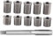 Zündkerzen Reparatur Set, Zündkerzengewinde-Reparaturwerkzeug M10x1.0 Bolzen + M12x1.0 Gewindebohrer Autozubehör Hardware-Kit Gewindereparaturset