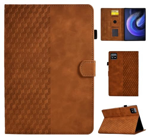 CASAFUNY Funda para Xiaomi Mi Pad 6/Mi Pad 6 Pro 11 Pulgadas 2023 Protectora Carcasa para Xiaomi Pad 6 con Soporte Fnción para Xiaomi Pad 6 / Xiaomi Pad 6 Pro, Marrón