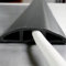 Floor Cable Protector 1.8M Cord Protector Wire Cover Protect Cables Wire Tidy Organizer Prevent Trip Hazards for Pet Animal Chewing Proof Workshop Warehouse Garage Home Office Cord Black (Black, 1.8m)