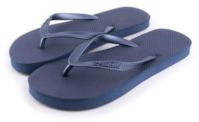 R-ISLAND Flip-Flop Mujer,chanclas verano de mujer,Adulto,para playa,piscina,casa. (Azul oscuro, 39)