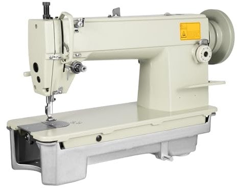 Macchina da Cucire Industriale Heavy Duty per Materiali Spessi - Lockstitch per Pelle, Jeans, Tende - Dispositivo di Cucito Professionale