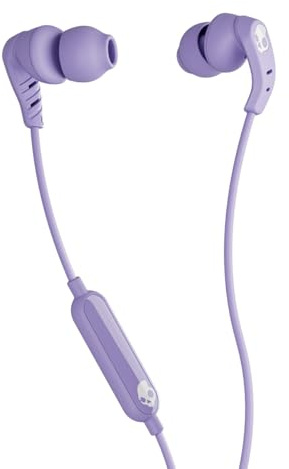 Skullcandy USB-C In-Ear Earphones with Cable and Microphone, Compatible with Android and Computer Preppy Summer Resort