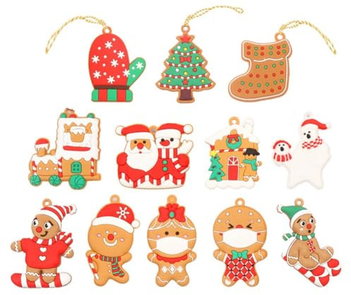 Bosiyrggrl Jiangbing Housing Decoration Christmas Tree Parts Christmas Ornament Christmas Decorations