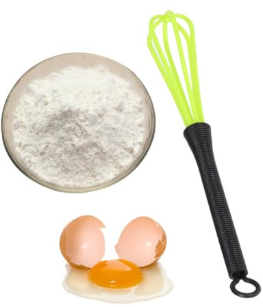 Batidor para Teñir el Cabello 5 Piezas de Plástico para Salón | Mezclador Portátil, Mezcla Uniforme y Rápida de Crema, Kit de Viaje, Uso Profesional