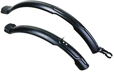 Oxford Stop 2 MTB V-Brake Compatible Mud Guard - Black, 26 Inch