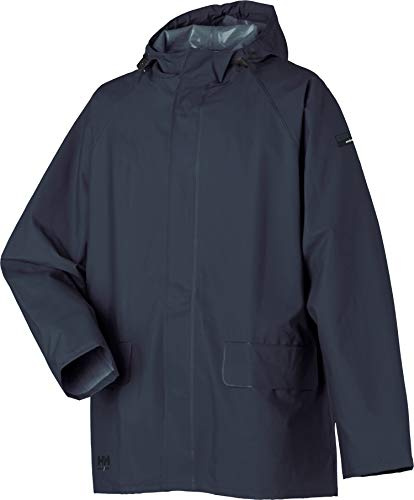 Helly Hansen Workwear Men's Mandal Waterproof Jacket, Navy, 2XL