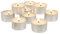 Stonebriar Dtl-100–8 Bougies à Combustion Longue – 8 Heures – Blanc – Non parfumées – Lot de 100, Blanc, 200 Pack