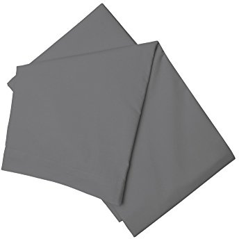 Belledorm Grey Flat Sheet - 200 Thread Count - Grey - Double Size