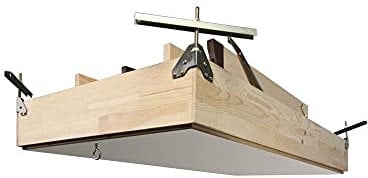 FAKRO - LXK Bodentreppe Montagewinkel - Dachbodentreppe Zubehör - 60x120 - Universelle Montagehalterungen, für schnelle und genaue Positionierung der Bodentreppen