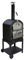Vintage Gourmet (TM) 3-in-1 Outdoor Charcoal Wood Fired BBQ Grill Smoker Bread Pizza Oven with Pizza Stone