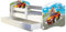 Kinderbett Jugendbett mit einer Schublade und Matratze Weiß ACMA II 140 160 180 40 Design (180x80 cm + Bettkasten, 03 Racing Car)