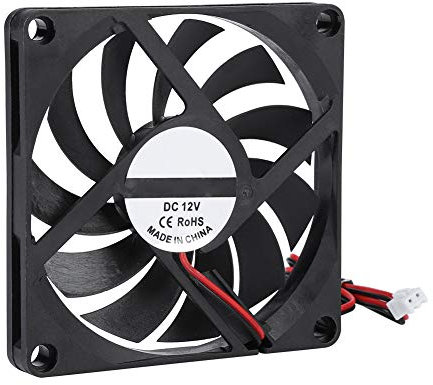 Ventilateur de Refroidissement Radiateurs 80 x 80x 10 mm 21.46CFM DC 12 V pour Imprimante 3D