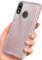 ONEFLOW Glitter Case kompatibel mit Huawei P20 Lite Hülle Glitzer Stoßfest, Silikon Schutzhülle dünn, Handyhülle Diamant Strass, Glitzerhülle mit Bling Sparkle - Roségold