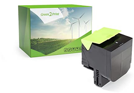 Green2Print Toner schwarz 6000 Seiten ersetzt Lexmark C242XK0 passend für Lexmark MC2425adw, MC2535adwe, MC2640adwe, C2425DW, C2535DW