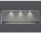 BERNSTEIN® Wandnische aus Edelstahl NT309010X mit LED-Beleuchtung– 30 x 90 x 10 cm – Duschablage für Bad-Utensilien – Duschnische Edelstahl gebürstet mit Rahmen LED-Einbaurahmen in Chrom
