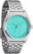 Nixon Il Time Teller, Argento/Turchese, One Size, Il Time Teller
