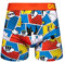 Dedoles Boxershorts Herren & Jungen Unterwäsche Trunks Baumwolle lustige Designs Dinosaurier Hamster Spiele Maulwurf Geschenk, Farbe Mehrfarbig, Motiv Bunte Comics Unterhose, Gr. XL