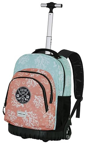 PRO-DG Surfcamp-Mochila Trolley GTS FAN, Azul, 32 x 47 cm, Capacidad 39 L