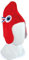 Doudou et Compagnie - Bonnet Phryge Mascotte Officiel des Jeux Olympiques et Paralympiques De Paris 2024 - Rouge - Bonnet Taille M - Pour les Enfants - Fabriqué en France - JO2431