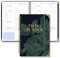 BIROYAL Tagesplaner undatiert A5 | 120-Tage To Do Planer für Aufgaben & Notizen | To Do Listen Block | Tages- & Wochenplaner Spiralblock Hardcover | Perfekt für Büro & Schule | Tintenwäsche