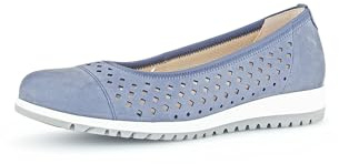 Gabor Damen Klassische Ballerinas, Frauen Flats,Moderate Mehrweite (G),Ballerinen,Pumps,Halbschuhe,Sommerschuhe,Slipper,Heaven,39 EU / 6 UK