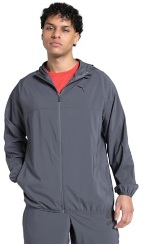 PUMA Unisex M TAD TECH Woven Full Zip Gewebte Jacken, Galactic Gray,