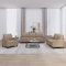 LAPOOH 3-TLG. Sofagarnitur mit Kissen Cappuccino-Braun Kunstleder, Sofa Mit Relaxfunktion, Couchgarnitur, Wohnzimmer Sofa, Couch, Sofa Set 3201342