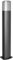 Miratic Lampadaire Exterieur sur Pied Potelet Extérieur E27 Lampe Exterieur sur Pied IP54 - Luminaire Exterieur sur Pied Noir - Max. 15W (sans détecteur de mouvement)