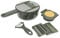 Vegetable Chopper, Vegetable Slicer Potato Slicer Versatile Vegetable Cutter, Stainless Steel Potato Slicing Machine, Carrot Cucumber Grater Shredders with Drain Basket for (Green)