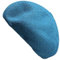 HIQIU Damen Sommer Atmungsaktiv Beret Hut Künstler Maler Hut Baskenmütze Legere Beanie-Mütze (DE/NL/SE/PL, Alphanumerisch, Einheitsgröße, M, Blau)
