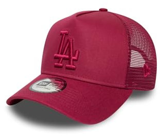 New Era League ESS Trucker Adjustable Cap LA Dodgers Magenta, Size:OneSize