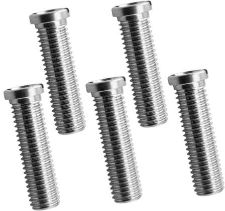 Artibetter Piezas De Instalación para Fregadero Tornillos De 35mm Acero Inoxidable Duraderos 5pcs