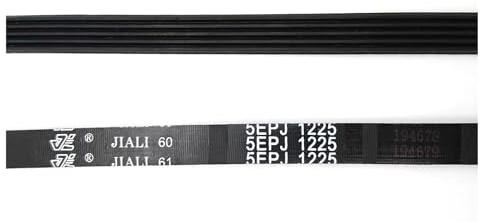 5EPJ1225 Washing Machine Drive Belt Fit，Compatible For HOOVER CANDY，Washer 41021973 41039460 1225J5(2pcs)