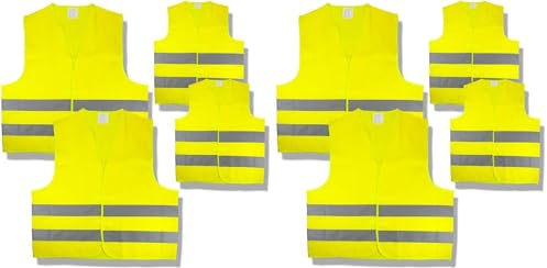 cartrend 50252 Warnweste Sicherheitsweste Polyester (Packung mit 2)
