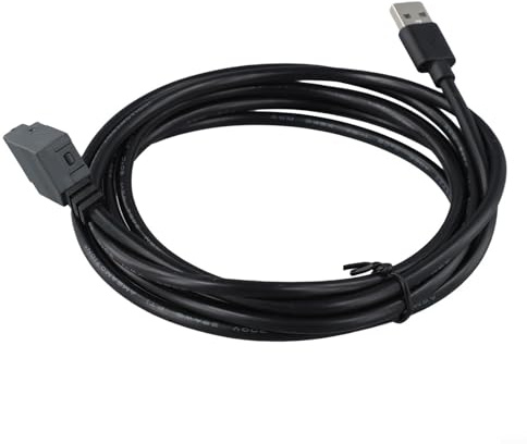 LatoYard SPS-Programmierkabel für Siemens LOGO Controller, USB-Kabel für Logo! 6ED1 057-1AA01-0BA0, 2,5 m schwarzes Kabel für WIN7/XP/2000