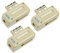 Hama Lot de 3 filtres ADSL permettant la connection d'un modem ADSL et d'un téléphone sur la même prise murale PTT et le filtrage de fréquences pour éviter toute perturbation de la conversation téléphonique quand la connexion Internet est active.
