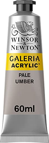 Winsor & Newton Galeria Acrylic-60ml Pale Umber, Acrylic, 5 x 3 x 12 cm