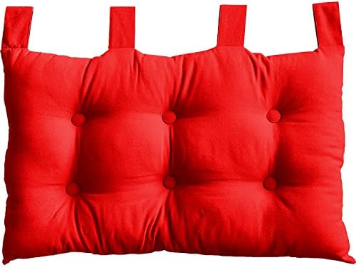 Enjoy Home Kopfteil Stoff 70 x 9 x 45 cm, rot, 9 X 45 CM
