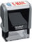 Trodat Office Printy 4912 selbstfärbender Textstempel, Text E-MAIL, Abdruckfarbe blau-rot, 47 x 18 mm