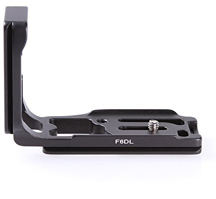 ZCTL NSAF117 Quick Release Vertical L Plate Bracket 1/4 inch for Canon 6D Camera fit Arca Tripod Ballhead