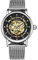 rorios Armbanduhren Damen Automatische Mechanische Uhren Leuchtend Skelett Zifferblatt Edelstahl Band Damenuhren