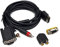 Link-e : Hochauflösendes VGA Kabel Kompatibel Mit Der SEGA Dreamcast Konsole (Audio/Video, Cinch Und VGA Adapter, PAL und NTSC...)