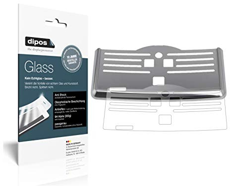 dipos 2x Displayschutzfolie 9H matt für SAECO Incanto HD8917/01 Tropfblech | Antireflex, entspiegelnd, bricht und splittert nicht, kein Echtglas, Anti-Shock, kratzfest, blasenfrei, selbstklebend