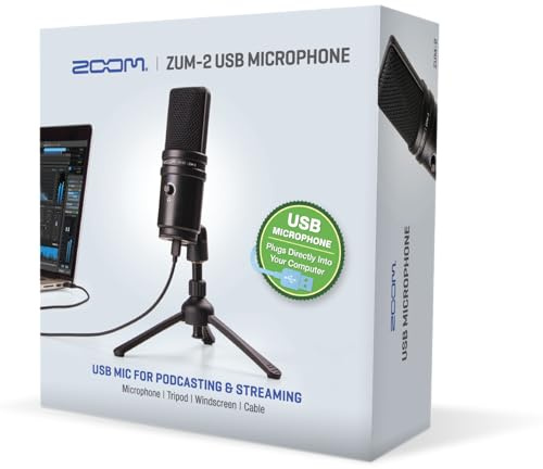 Zoom ZUM-2 Podcast Microphone