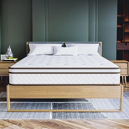 wowttrelax Matratze 140x200 H3 mittelweich 24cm höhe Federkernmatratze, Mattress mit 1200 Taschenfedern Matratzen 7-Zonen - 60 Nächte Probeschlafen