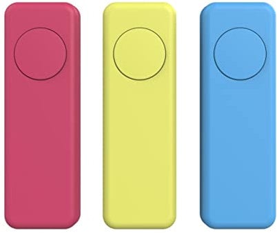 THIRDREALITY ZigBee Smart Button 3 Stück, rot, blau, gelb, 3-Wege-Fernbedienung, benötigt Zigbee-Hub, funktioniert mit SmartThings, Aeotec, Hubitat, Home Assistant, Third Reality Hub, Batterie im