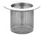 BOKIOESDE Filtre de vidange de sol en acier inoxydable attrape-cheveux réutilisable égouttoir de douche évier maille panier vidange salle de bain cuisine, Grand court